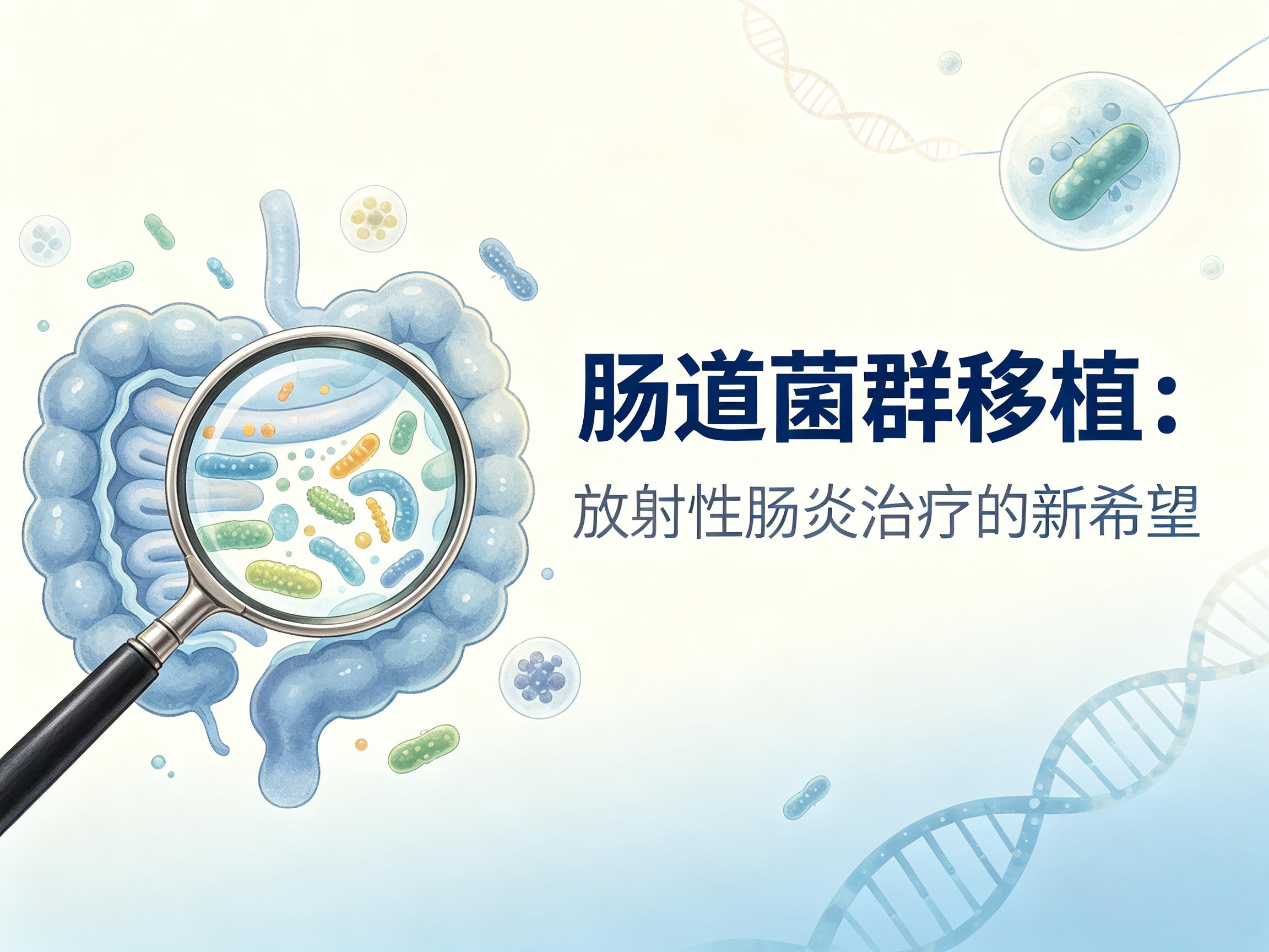 南昌市|第3期 肠道菌群移植：放射性肠炎治疗的新希望